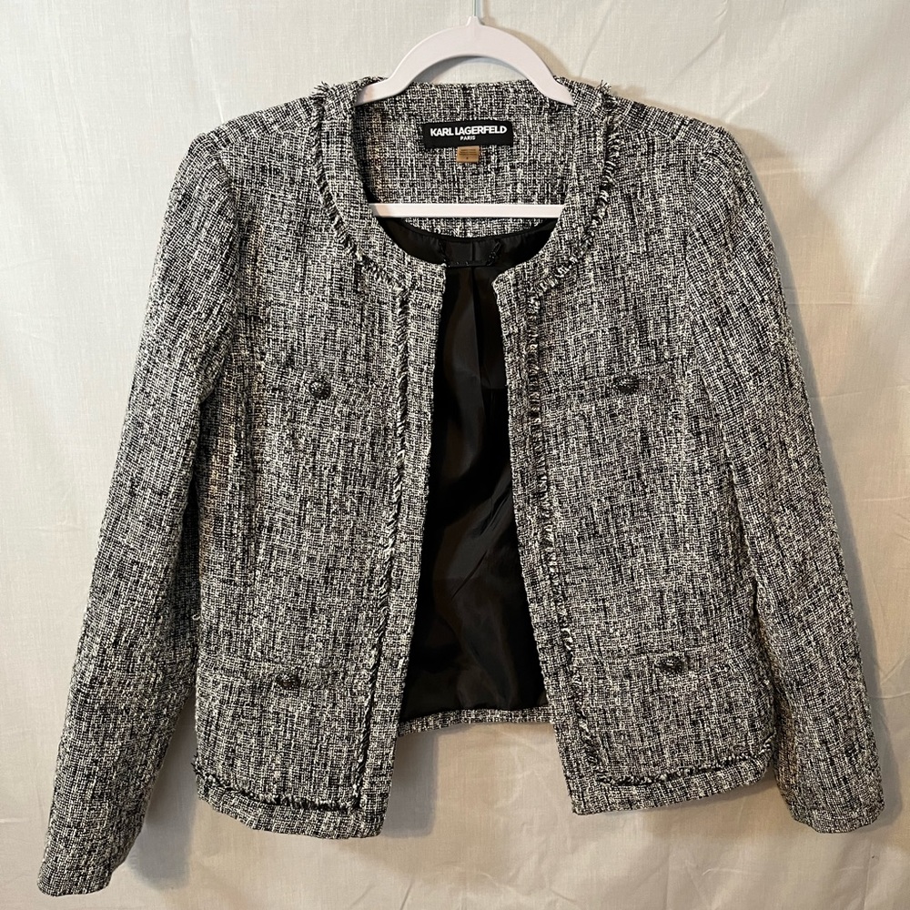 Karl Lagerfeld blazer/ coat, size 6